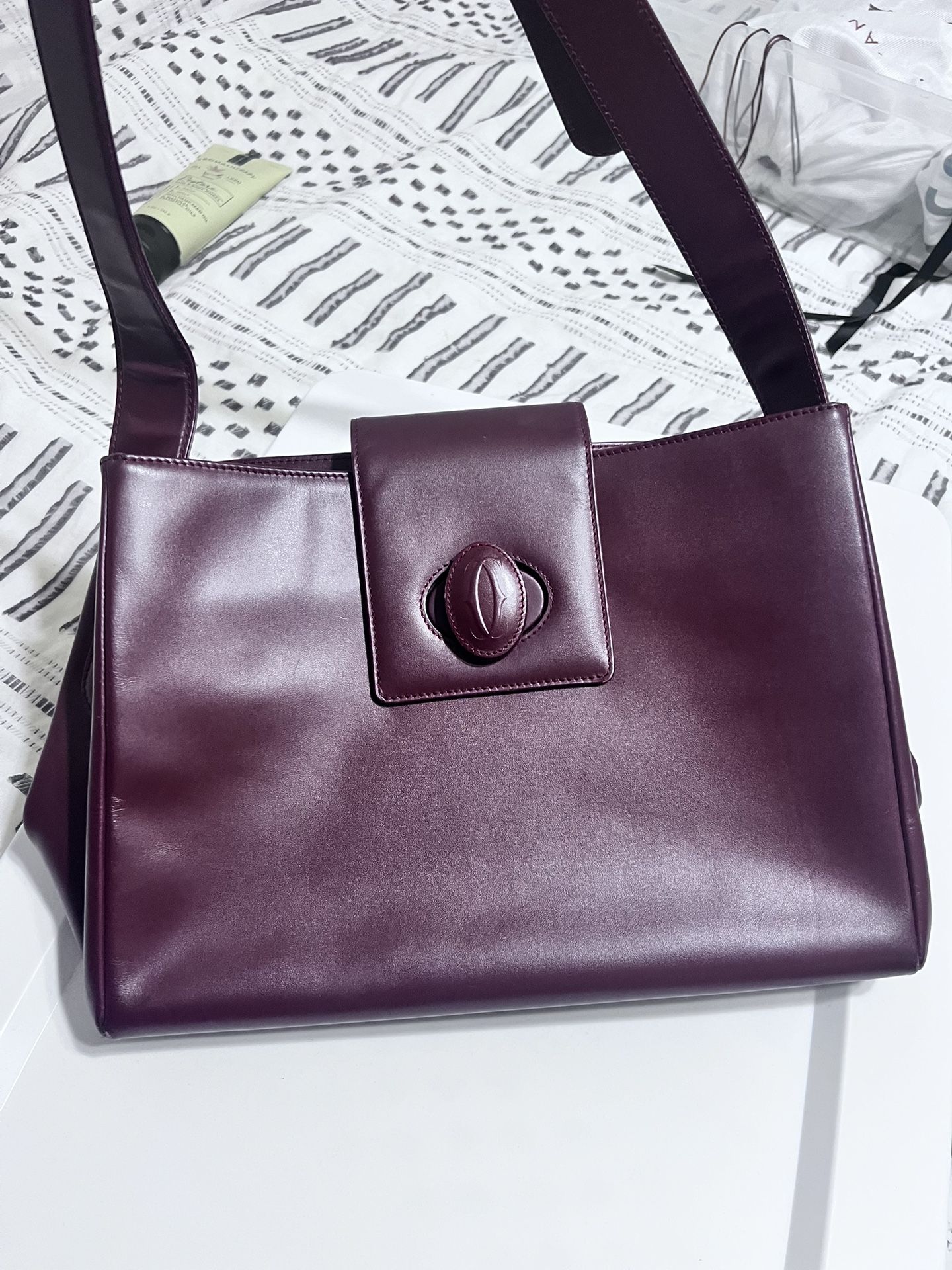 Cartier Leather Shoulder Bag