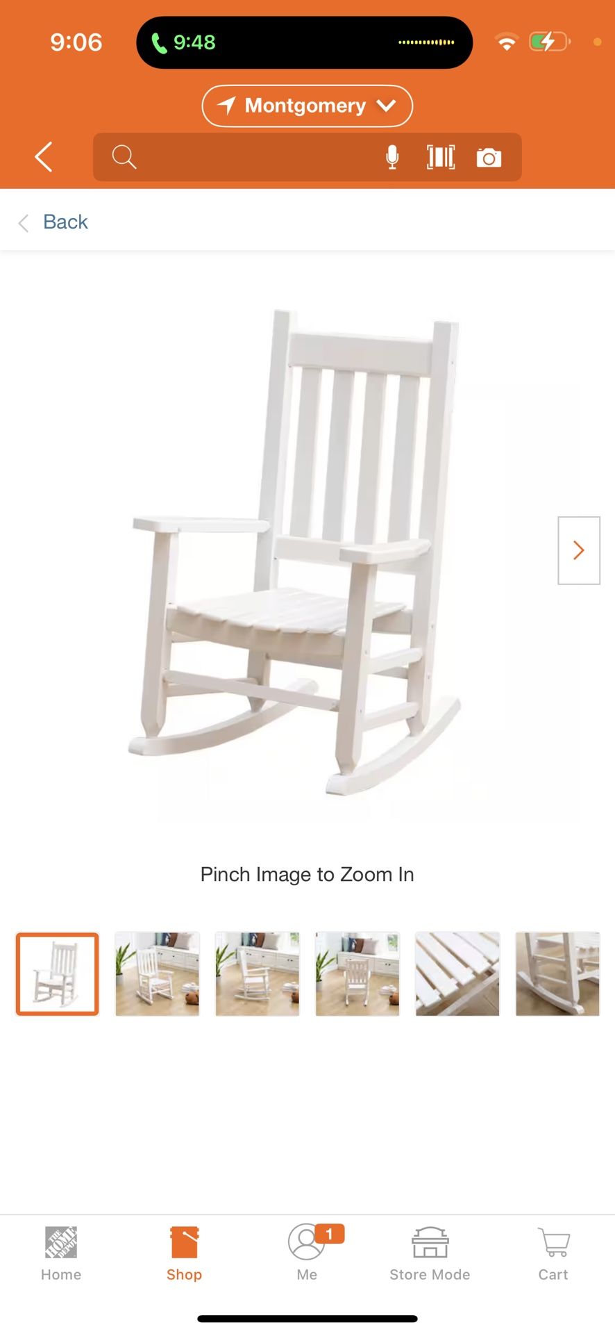 Toddler Rocking Chair