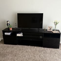 sofa and TV cabinet