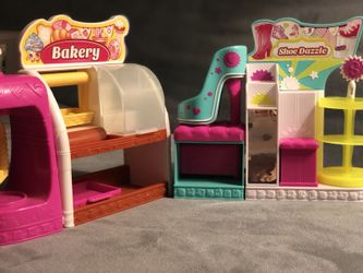 Shopkin Bakery Playset + Shopkin Shoe Dazzle Playset