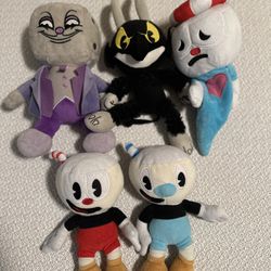 Cuphead And Mughead Plushies