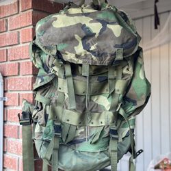 Military CFP 90 Backpack Rucksack Woodland Camo Combat Patrol Pack