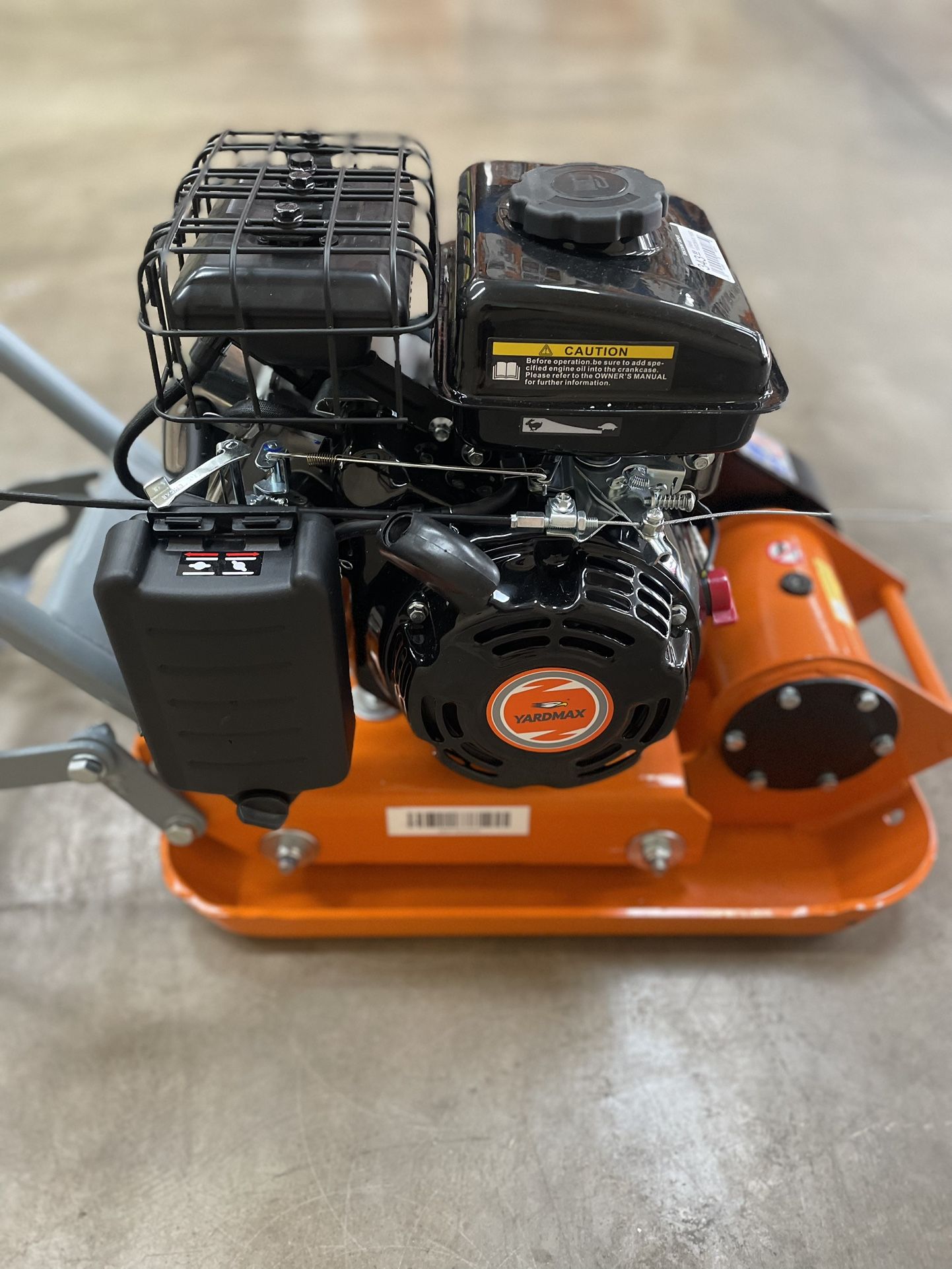 Yardmax 1850 plate compactor deals
