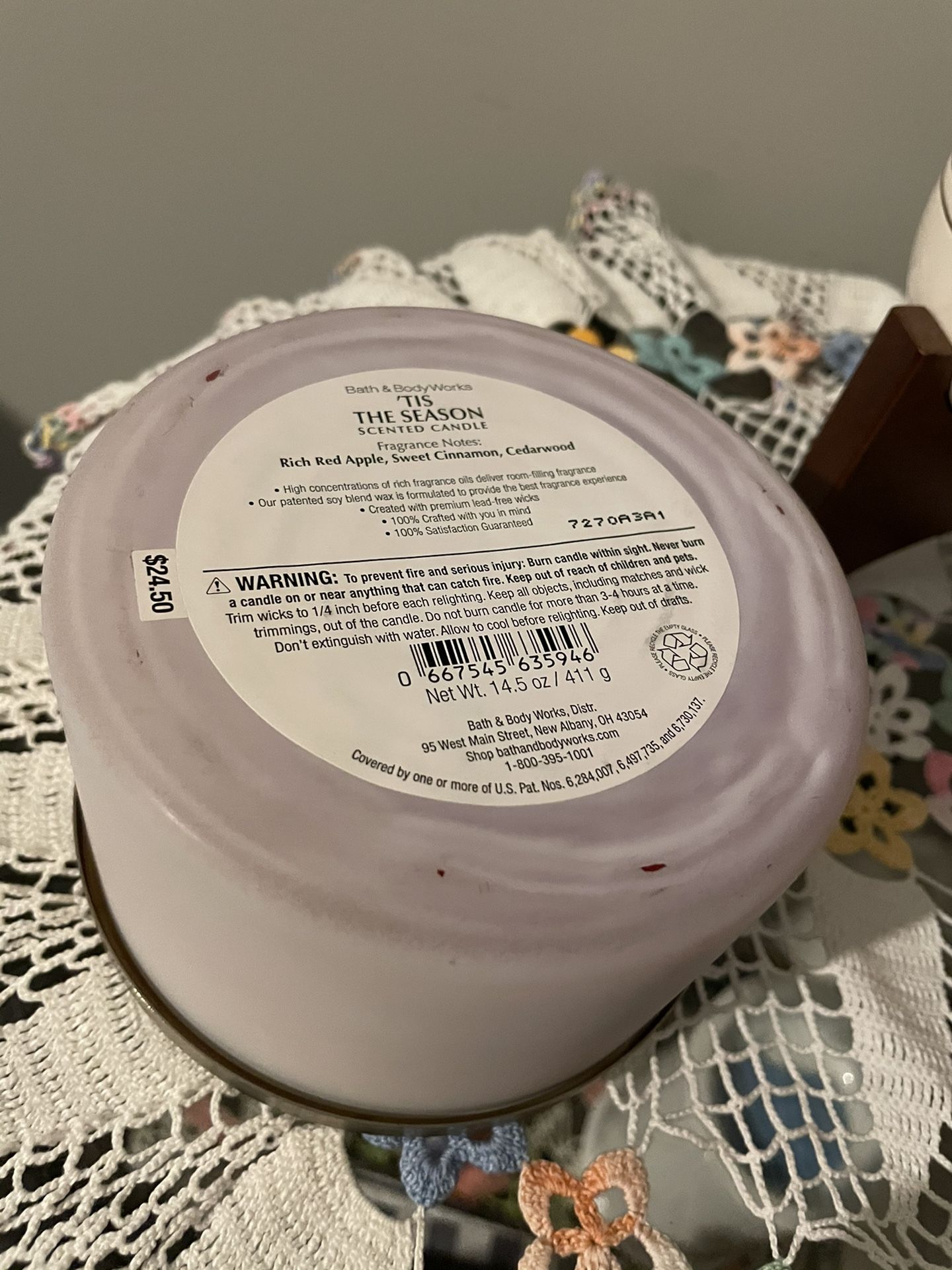 ‘Tis The Season 3-wick Candle