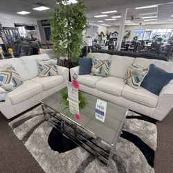 2 Pc Sofa And Loveseat  CLEARANCE 