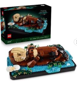 Legos Floating sea otters