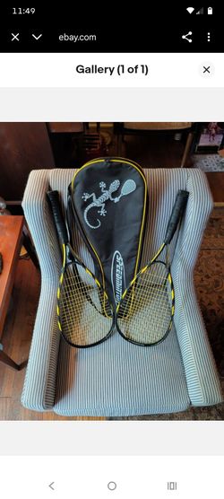 New with tag SPEEDMINTON BADMinton set of 2 rackets priced to sell