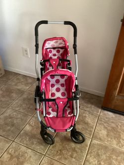 Double Stroller for Dolls