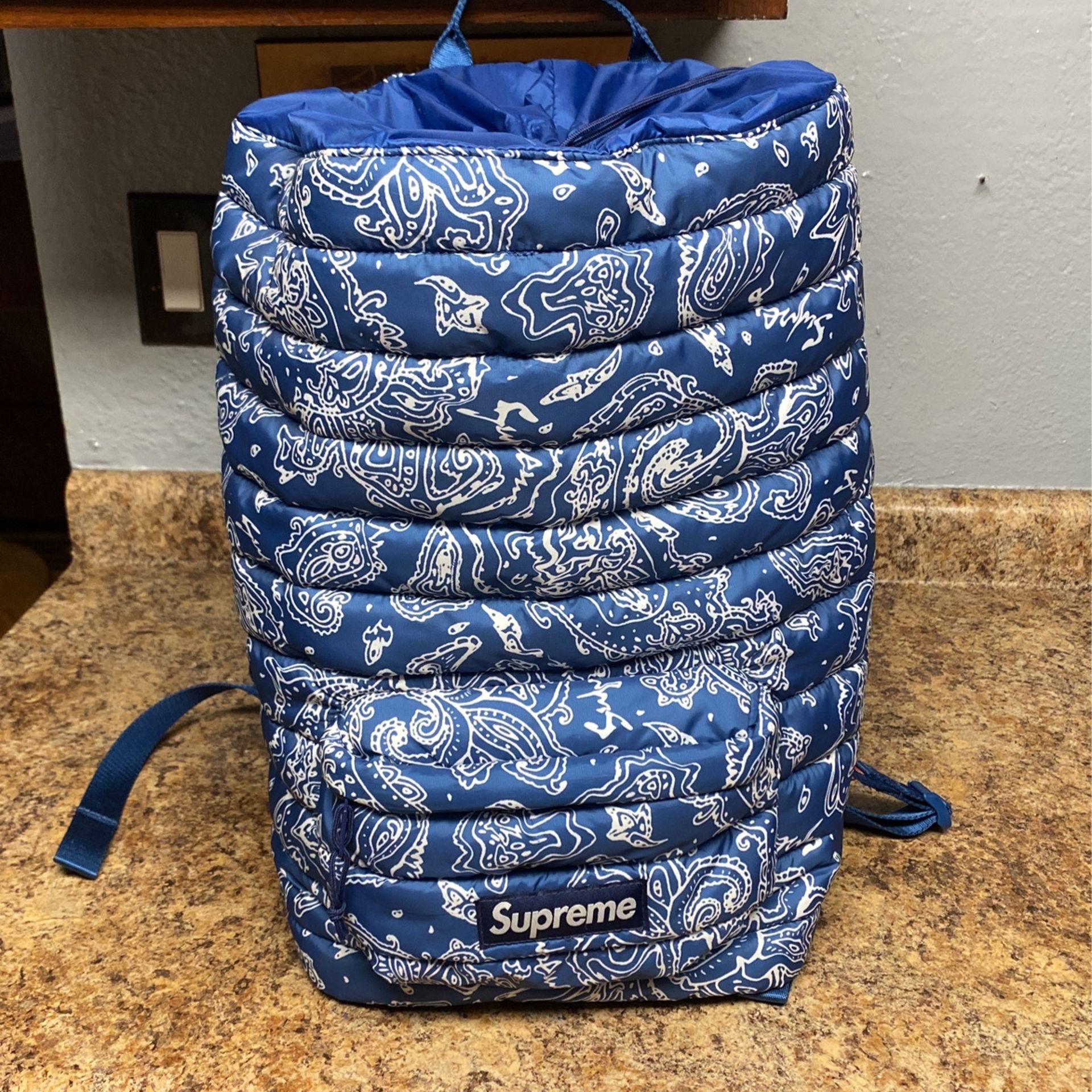 Blue Supreme Bag 