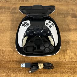 Sony Playstation 5 PS5 DualSense Edge Wireless Controller Classic White CFI-ZCP1