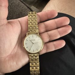 Nixon Gold Watch