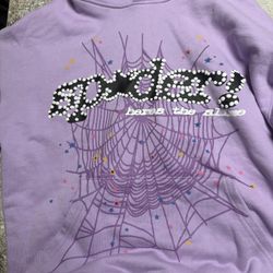 Purple Sp5der Hoodie 