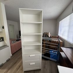 Bookshelf with drawers