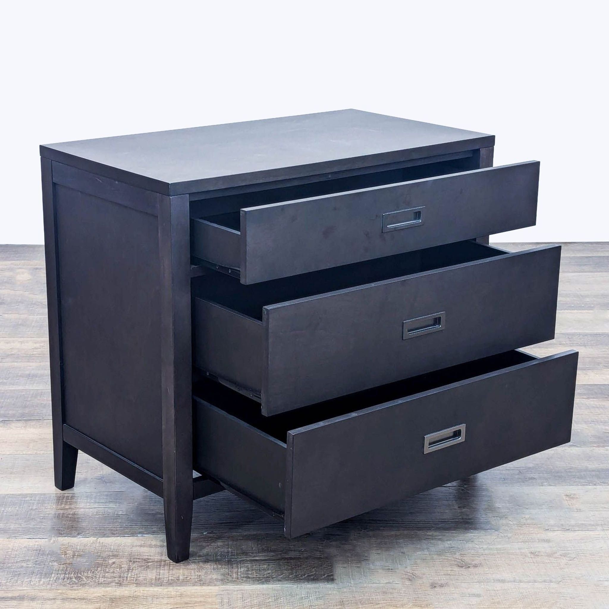 2 - Crate and Barrel 3 drawer Night Stans/dressor
