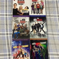 The Big Bang Theory Seasons 1-6