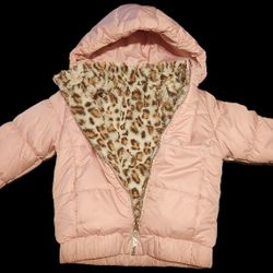 Reversible Pink Puffer Jacket