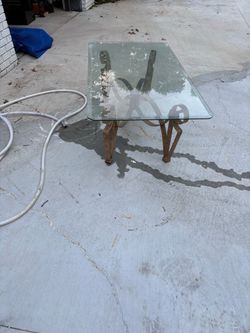 Glass Coffee Table for Sale