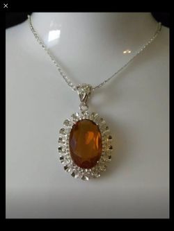 Citrine pendant