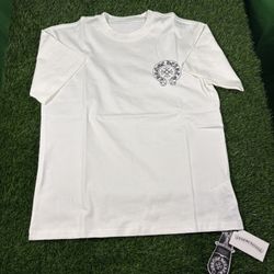 Chrome Hearts Logo Tee - White (Size M & L)
