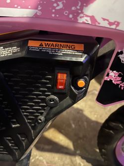 motorcycle Pink kids bike ,