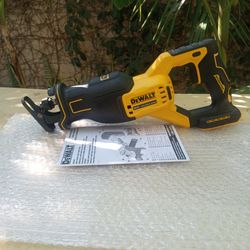 DeWalt 20v.   New.  Sawzall.  Brushless.