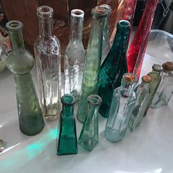 Antique Glass Bottles