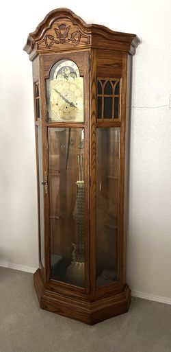 Vintage Sligh Grandfather Clock
