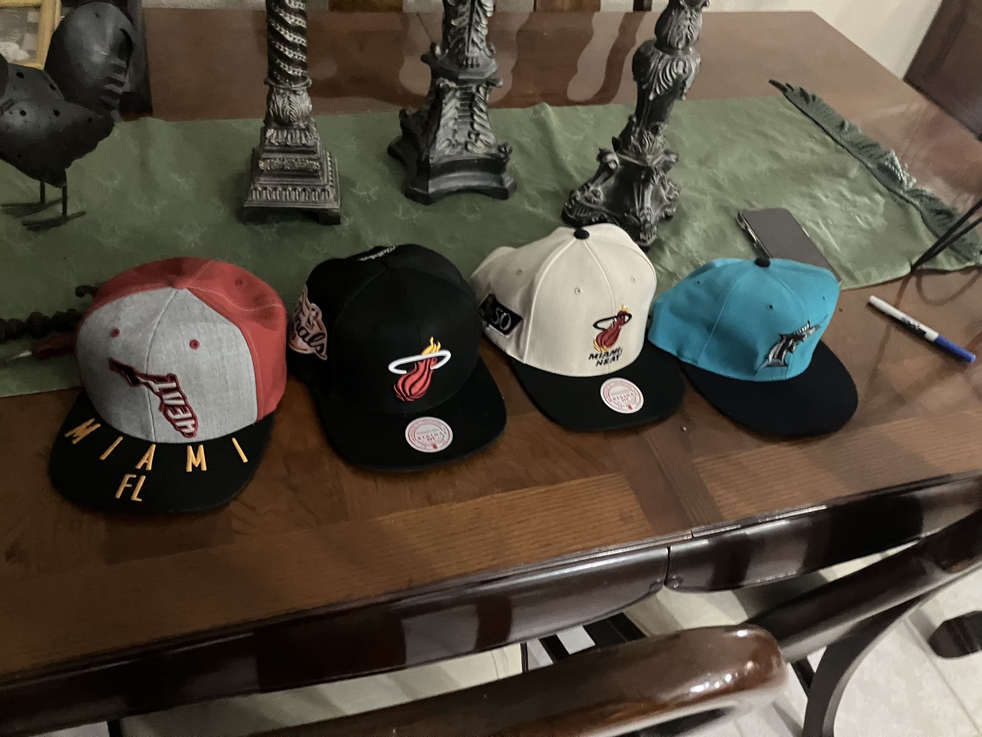 Miami Heat Caps/ Hats