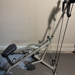 Flybird assisted exercise machine for squats