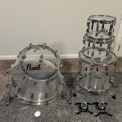 Pearl Crystal Beat Acrylic Drum Shell Kit