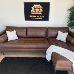 Poly & Bark Napa Genuine Leather - Modern Style - Delivery Available  