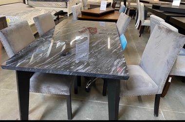 Marble table