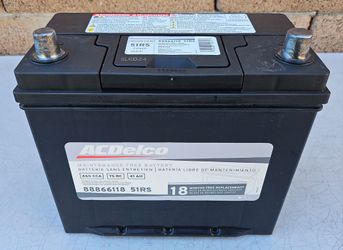 Car Battery Size 51R