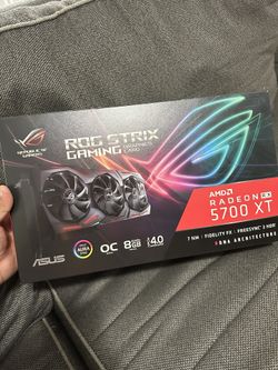AMD Radeon Asus ROG strix 5700XT