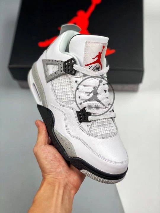 Jordan 4 Retro White Cement Never Used