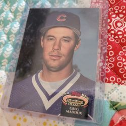 Greg Maddux Chicago Cubs Baseball Cards 