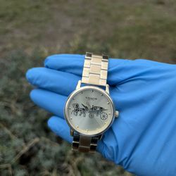 Coach Gold Quartz Watch Ladies