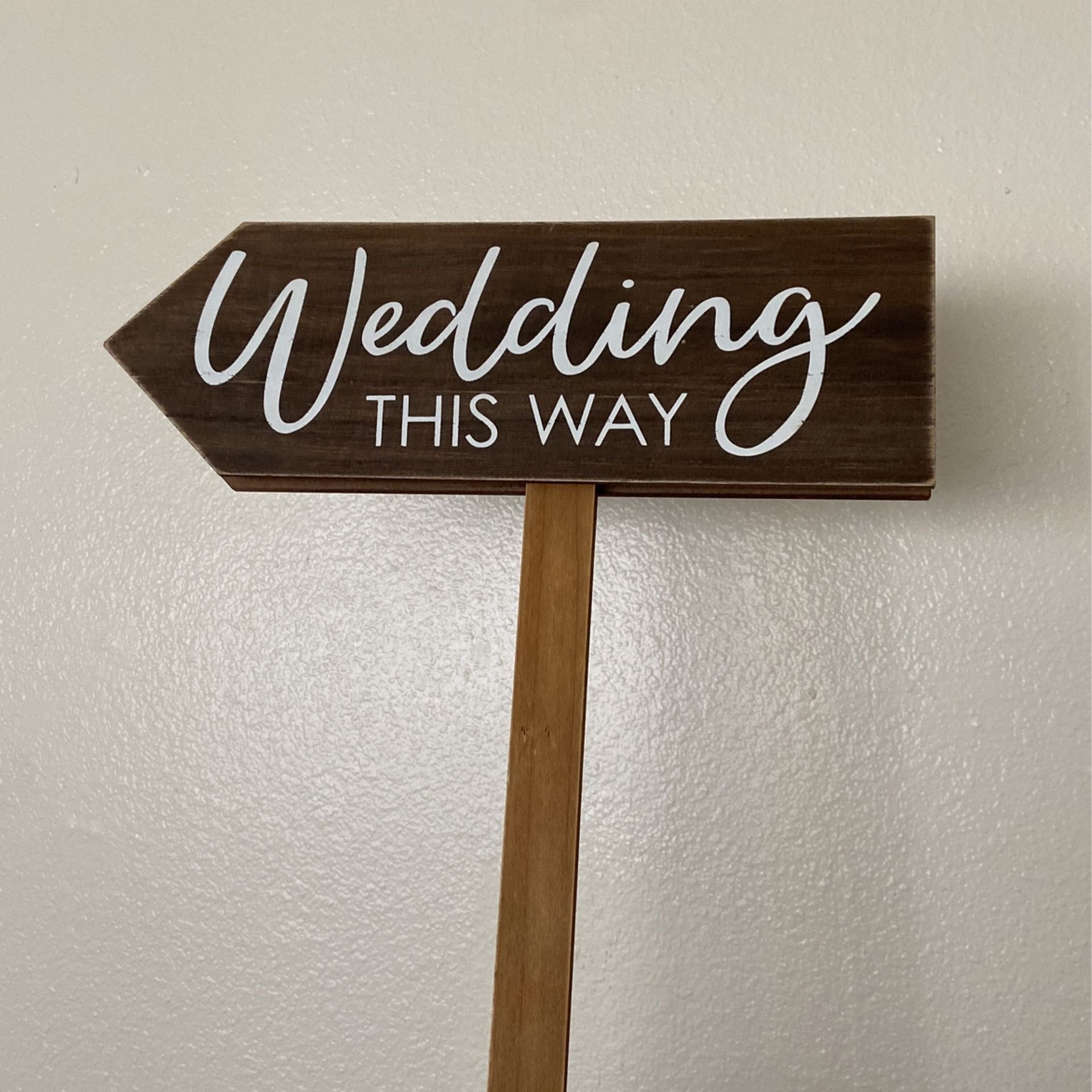 Wedding signs