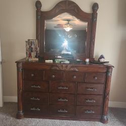 Dresser And Mirror 