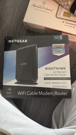 NEW Netgear Nighthawk WiFi Cable Moden Router