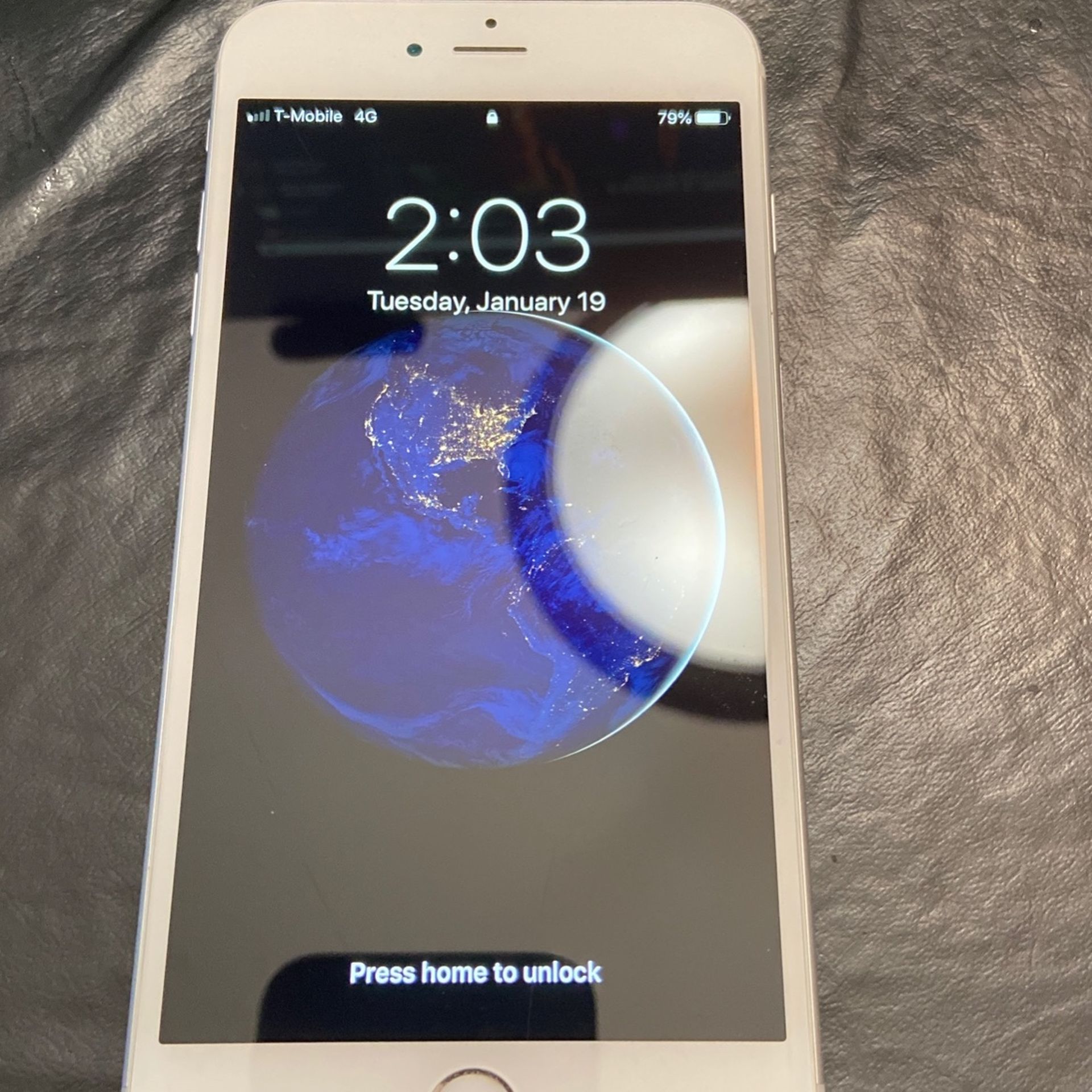 iPhone 6S+ With original Box-Silver/gray