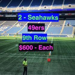 Seattle Seahawks vs 49ers