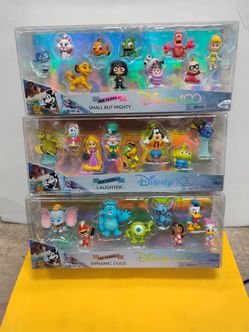 limited edition figures to collect 100 years of Disney small but mighty / Laughter / Dynamic duos  sets