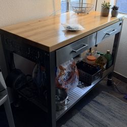 Kitchen Cart Island Table
