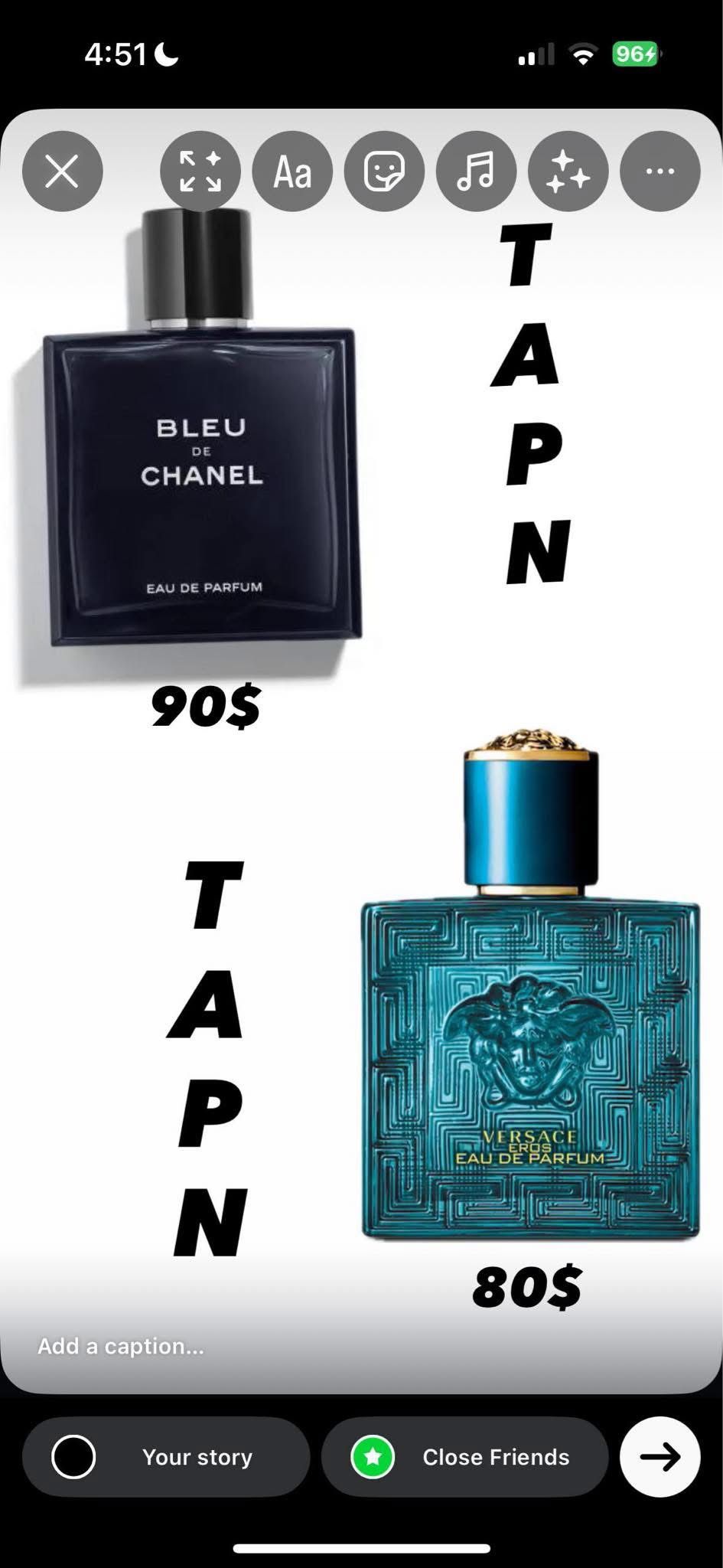 Versace Eros Eau De Parfum