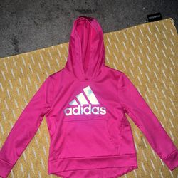Girls Adidas Sweater Pink  10/12 Worn Once $5