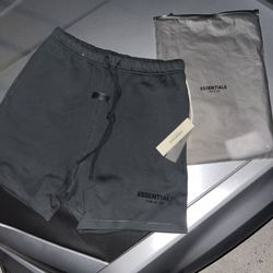Black Essential Shorts 