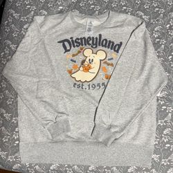 Disneyland Ghost Mickey Halloween Crewneck Size M New