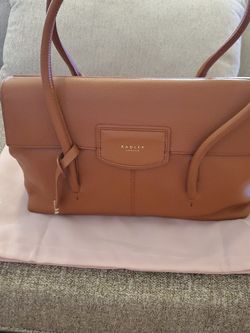 **Almost NEW* RADLEY of LONDON Brown Leather Fold Top Shoulder Bag