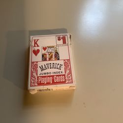 Maverick Jumbo Index Playing Cards